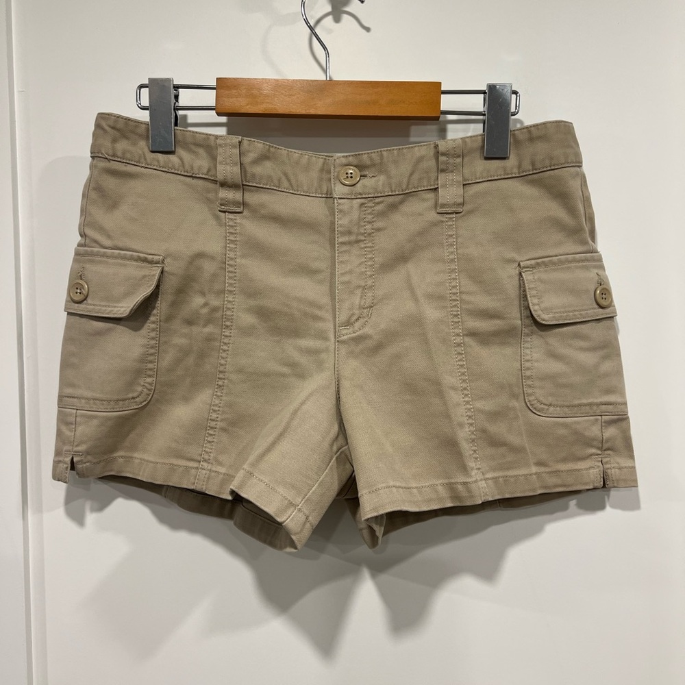 Women's Tan Cargo Shorts, Old Navy